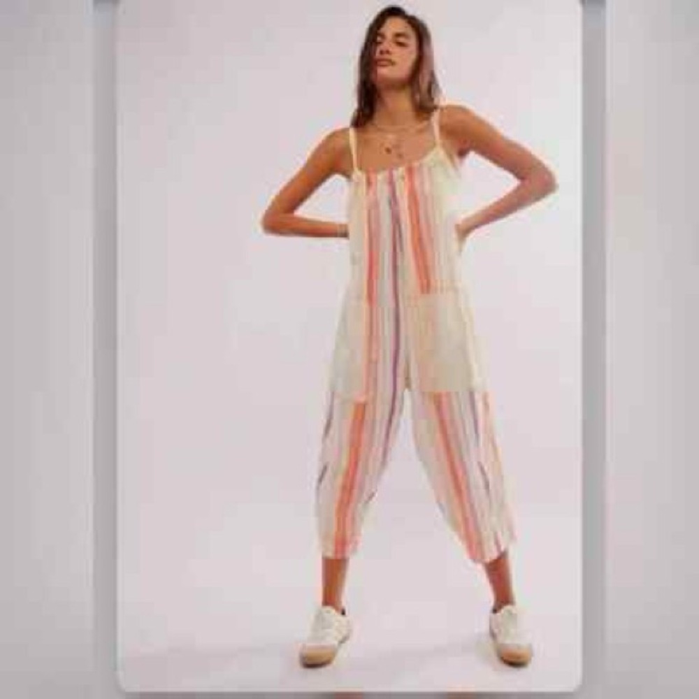 Free People Dream in Color Convertible Jumpsuit